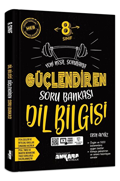 DIGERUI 8. Sınıf Güçlendiren Dil Bilgisi Soru Bankası Ankara Yayınları