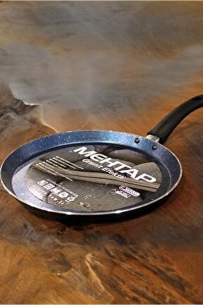 Mehtap Crepe Pan Multi Coated Granite Effect 26 Cm