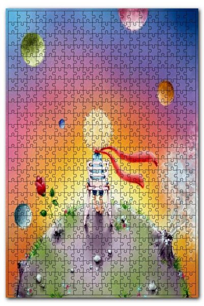 Cakapuzzle Küçük Prens Ve Gezegenler 1000 Parça Puzzle Yapboz Mdf (ahşap)