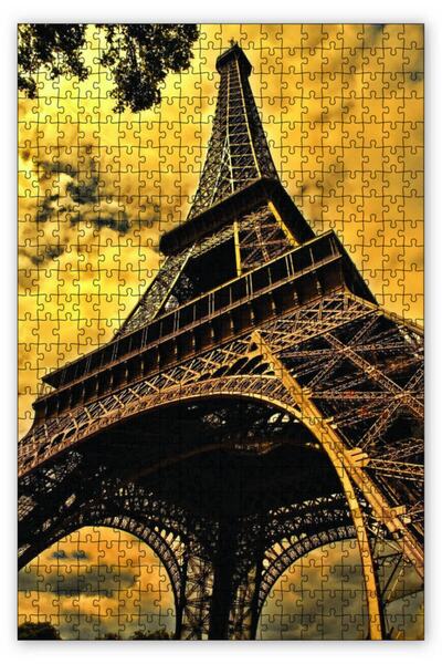Cakapuzzle Eyfel Kulesi 1000 Parça Puzzle Yapboz Mdf (ahşap)