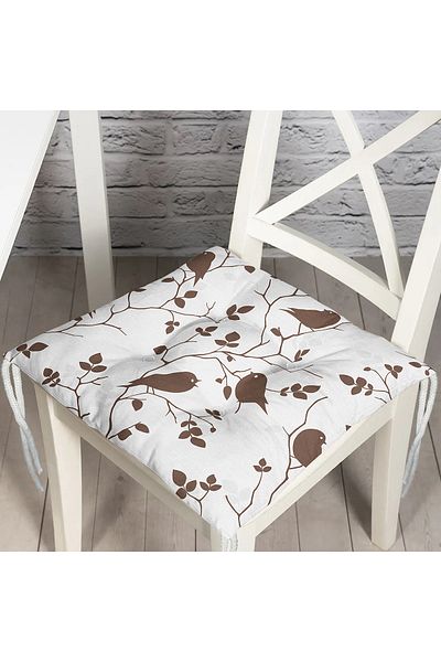 Realhomes Real Homes Digital Printed Fluffy Chair Cushion