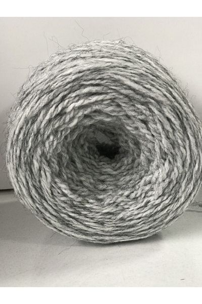 göçer Wool Acrylgray White Moline100gr