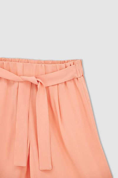 DeFacto Girl's Culotte Fit Wide Leg Trousers