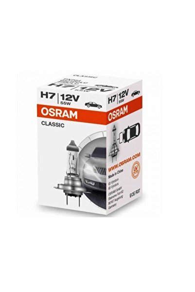 Osram Far Ampulü 64210 H7  12 Volt 55 Watt 2 Adet