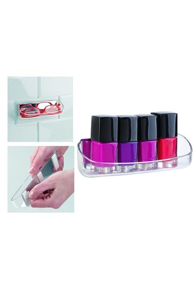 Bosphorus Glasses And Cosmetic Shelf Self Adhesive 15x5x5cm
