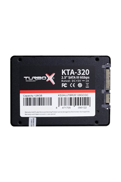 TURBOX Racetrap R Kta320 2.5" 128 Gb 520/400 Sata 3 Ssd