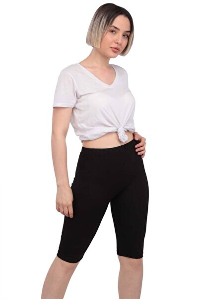 Tutku Κοντό γυναικείο καλσόν μαύρο