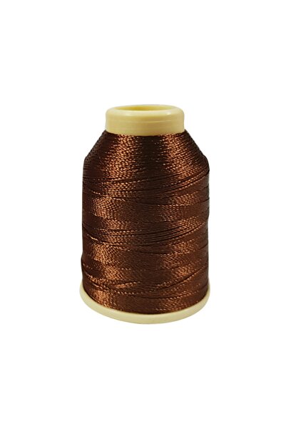Akbel İplik Dantel, Oya Ve Panç Iplikleri - 20 gr - Renk No 17 Kahve