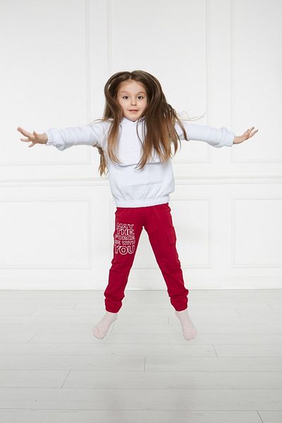GÖKÇECİK TEKSTİL Kidsabu Force Red Children's Trousers