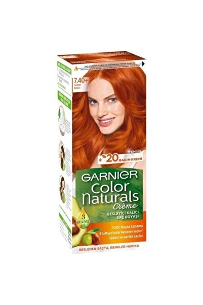 Garnier Garnıer Color Naturals Krem Saç Boyası 7.40+ Sultan Bakırı