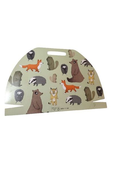 Bosphorus Animal Figure Cardboard Bag 26x31x7cm