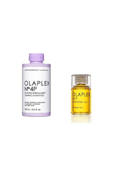 Olaplex Bakım 2'li Set No N°4p Şampuan 250 ml + No:7 Bondıng Oıl 30 ml