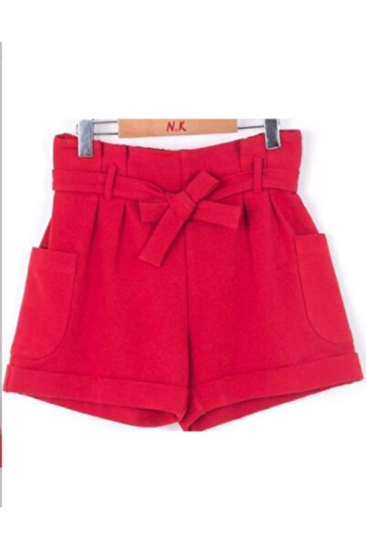 nk kids Nk High Waist Cargo Pocket Tunisian Shorts