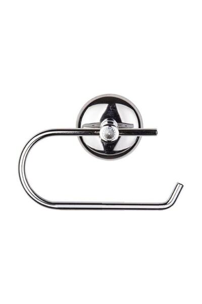 EMS WOOD Suport pentru hârtie igienică pentru toaletă, fără capac, finisaj cr...