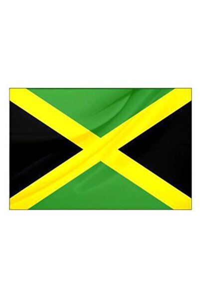 Rekbay Jamaika Ülke Bayrağı 1.sınıf Parlak Kumaş 100x150cm