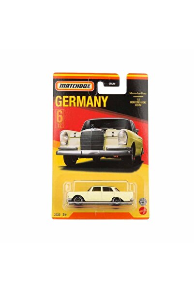 Matchbox Almanya Araçları Serisi Gwl49 - ’62 Mercedes-benz 220 Se