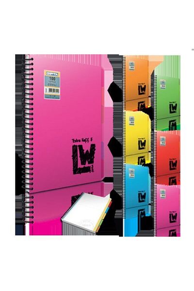 Gıpta 2026 Lw S-Type 6 Plastic Cover 4+2 A4 200 Sheets