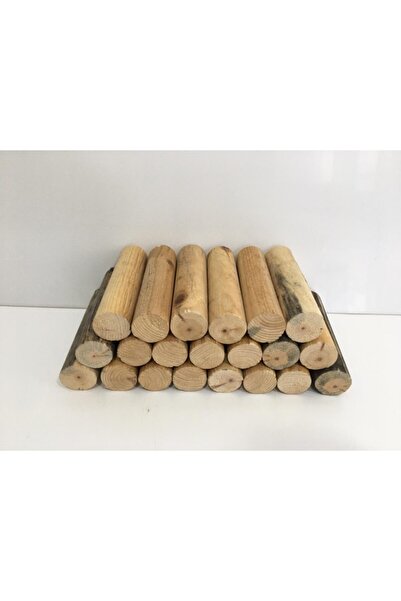 BAHÇE AHŞAP DEKORASYON Şömine Odunu 30 Cm 50 Adet