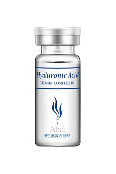 Ahel B6 Hyalüronik Asit Flakon 5ml Dermapen Dermaroller Serumu Yoğun Nem Desteği