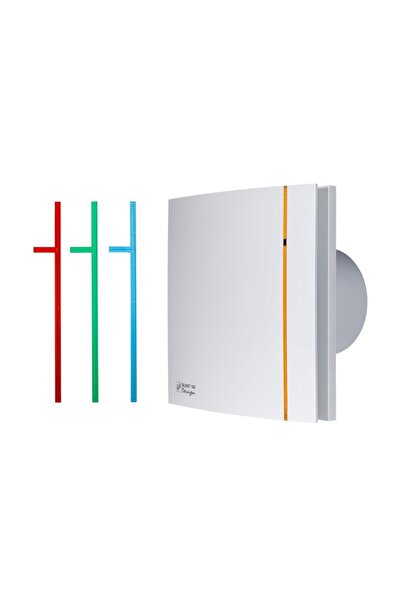 Soler&Palau Sessiz Banyo Wc Aspiratörü Soler Palau Fanı Silent 100 Cz Design Dekoratif Kapak Seçenekleri Tasarru