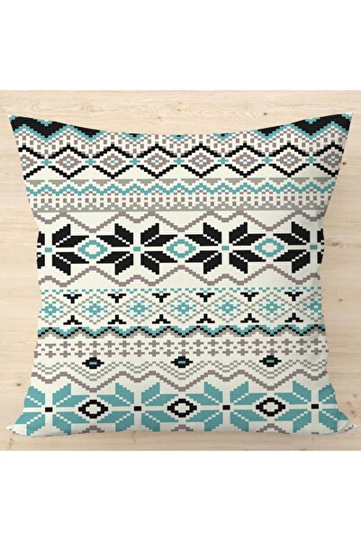 LadiesHome Husă de pernă personalizată cu design autentic, cu două fețe, 43x43