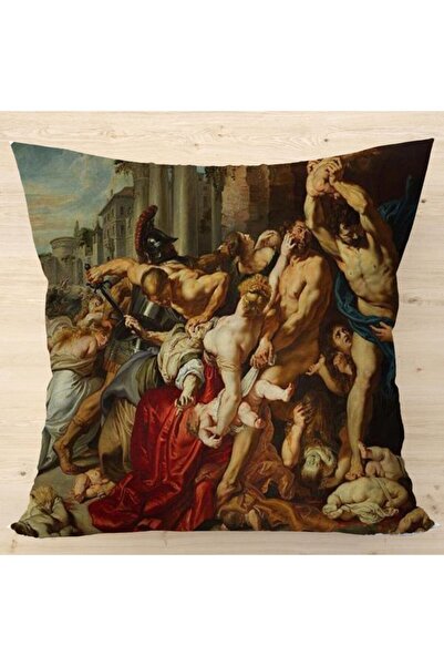 LadiesHome Husă de pernă personalizată cu design autentic, cu două fețe, 43x4...