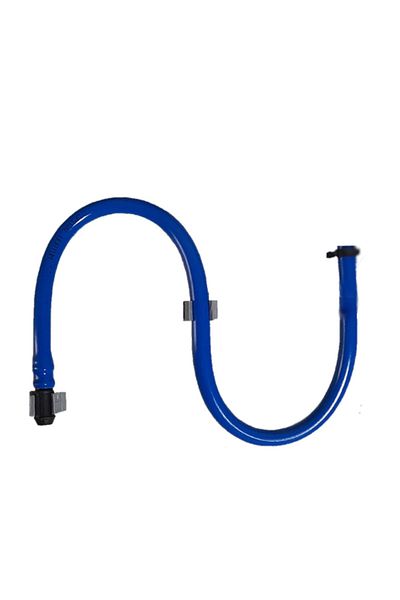 PLASYAY Wall Fixed Bidet Hose 100 Cm With Clamp