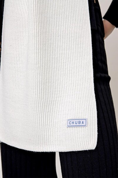 CHUBA Women's Thessaloniki Knitwear Scarf Ecru 22wk271