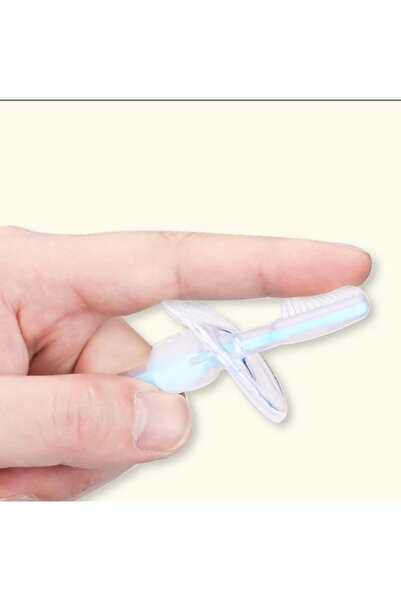 Happy Monkey Silikon Diş Fırçası Diş Kaşıyıcı Yeşil