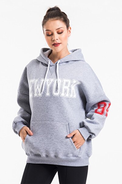 CAYA Жіночий оверсайз-светр з принтом Grimelanj - Cy84191