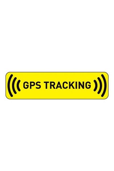 TSC 4 bucăți Gps Tracing Tag de urmărire Avertisment Pastă 10cm Md4