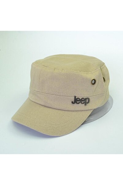 Shopiolog Καπέλο Unisex Cream Jeep Model Castro Style