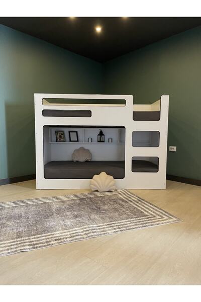 SELES Ranza Genç Odası 2 Kişilik Çocuk Ranzası Ranza Model