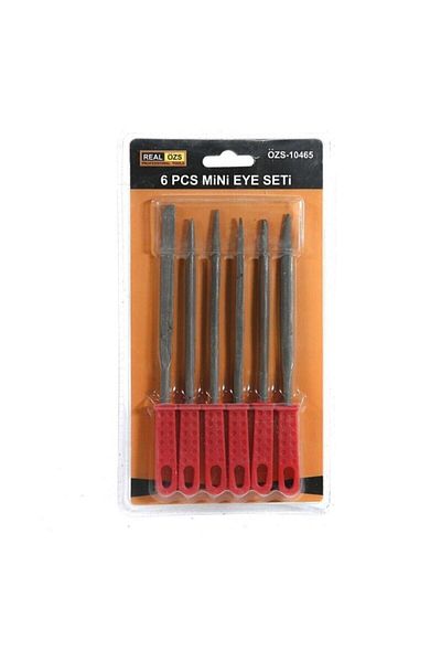 GVN ART Real Özs Mini File Set 6 Pieces