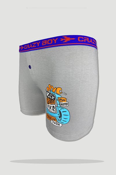 Tutku Boy's Printed Boxer