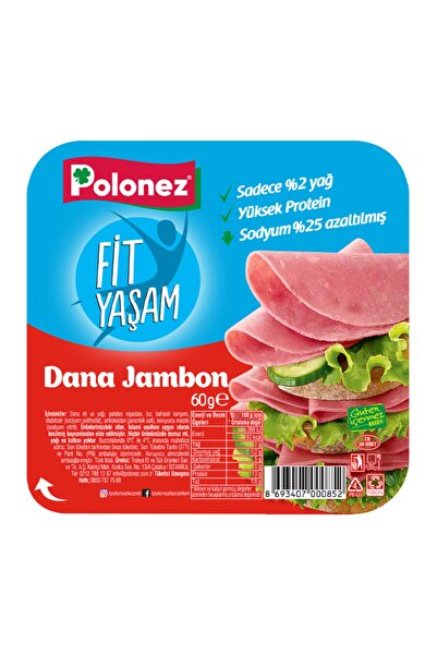 Polonez Fit Yaşam Jambon 60 gr