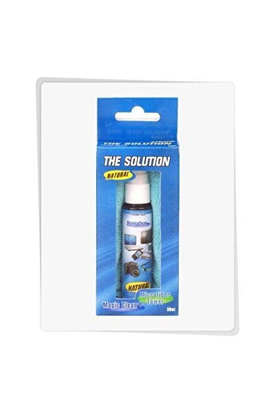 natural the solution Lcd, Led, Ekran, Tablet, Cep telefonu, gözlük Temizleme, Temizleyici seti 30 ml