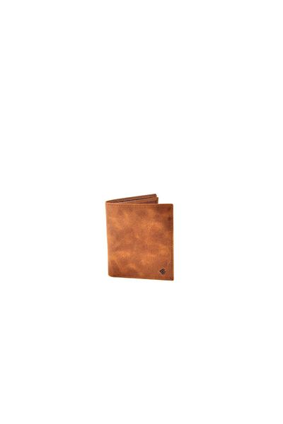 Eminsa Men's Tan Crazy Leather Wallet