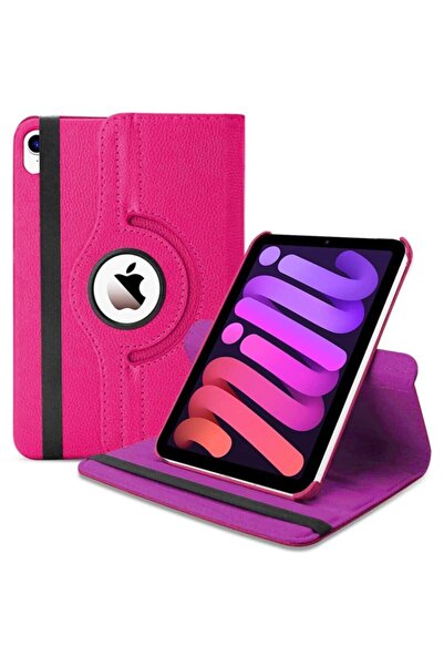 Smody Ipad Mini 6 Kılıf A2567 A2568 A2569 360 Derece Dönerli Yatay Dikey Standlı