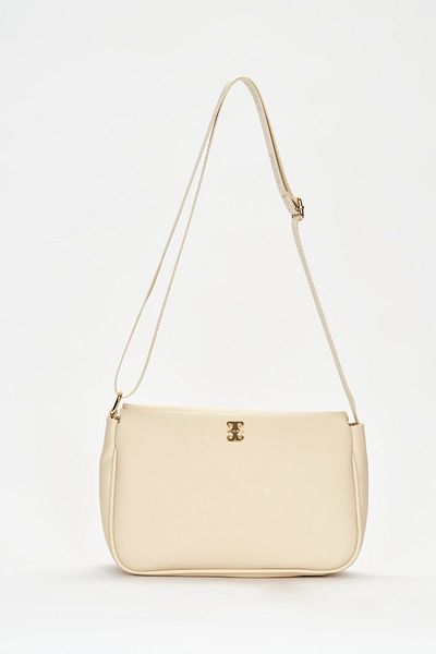 Pierre Cardin Beige Print Women's Shoulder Bag 05Po22Y1550