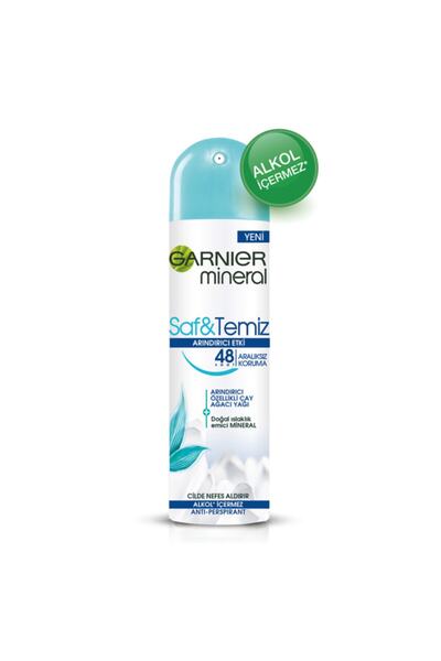 Garnier Mineral Saf&Temiz Sprey Deodorant 150 ml
