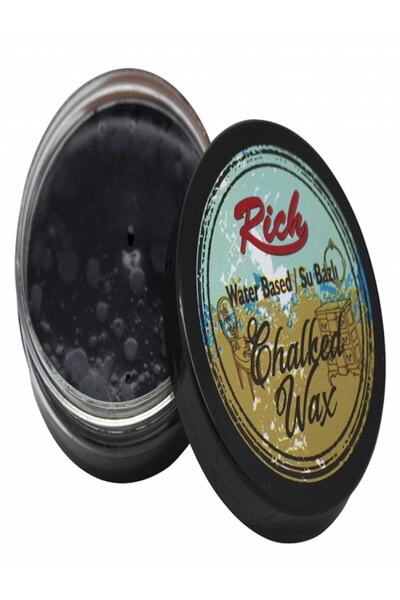 Rich Chalked Water Based Su Bazlı Siyah Wax Siyah - Black 110007
