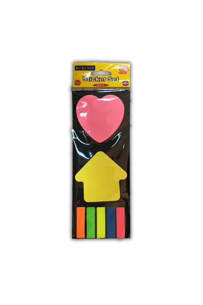 Rubenis Adhesive Note Paper Mixed Set Rps-7