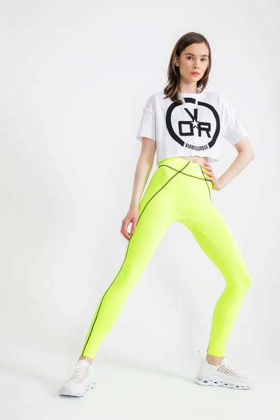 VDR Sarı Neon Tayt 9387