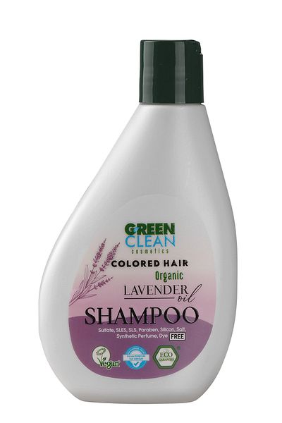 Green Clean Organic Lavender Oil Shampoo for Coloured Hair - 275ml