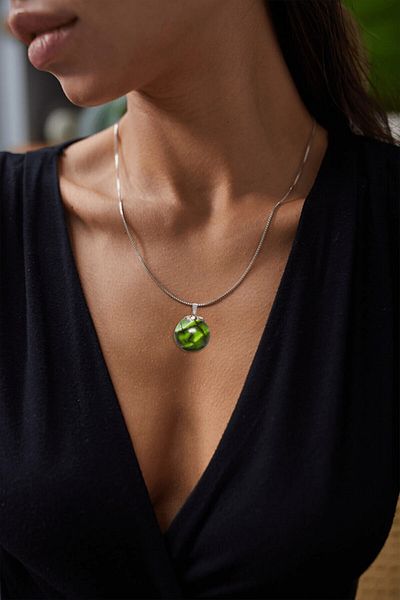 Tesbih Atölyesi Certified Natural Jade Necklace