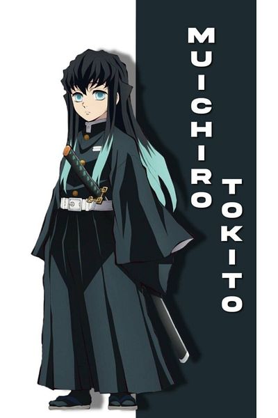 animeandyourworld Muichiro Tokito Anime Notebook 1 Piece Special Design A4 Size 21*29 Cm Wire Unlined Notebook