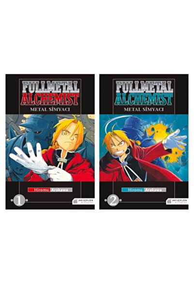 AKILÇELEN YAYINEVİ Hediyeli - Fullmetal Alchemıst - Metal Simyacı - 2 Kitap T...