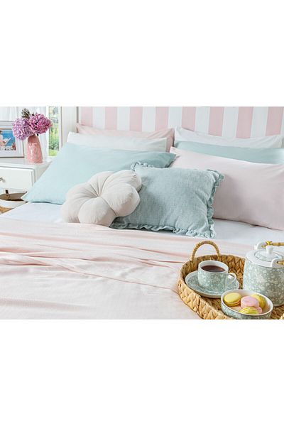 English Home Breeze Climate - Double Pink Pique 200x220 Cm