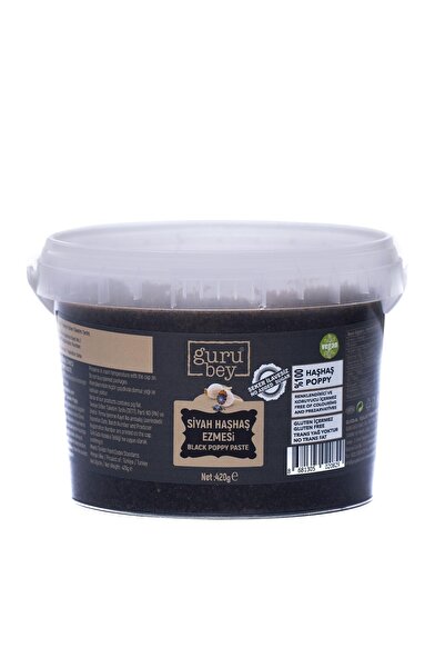 guru bey Gurubey 420 G Siyah Haşhaş Ezmesi